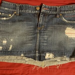 American eagle Jean skirt